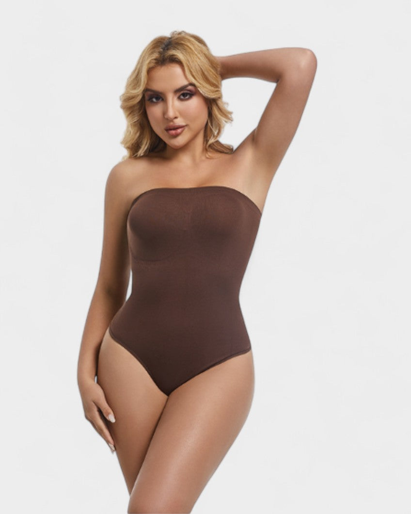 Strapless Thong Bodysuit