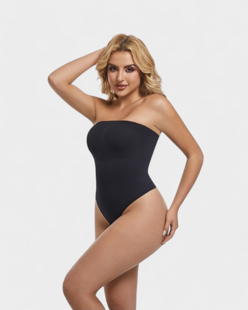 Strapless Thong Bodysuit