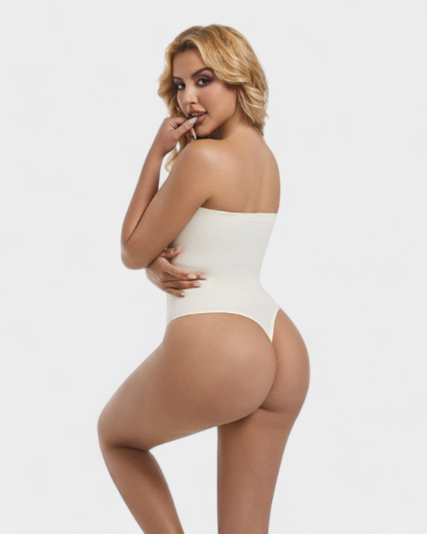 Strapless Thong Bodysuit