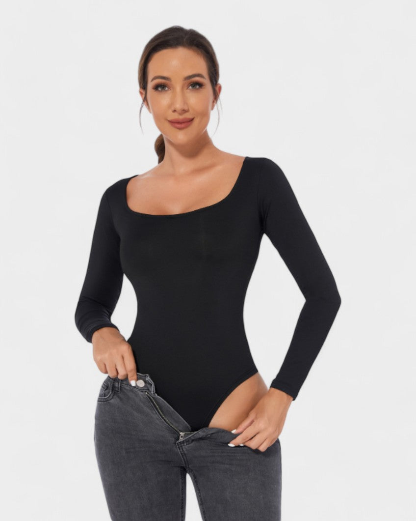 Longsleeve Round Neck Bodysuit