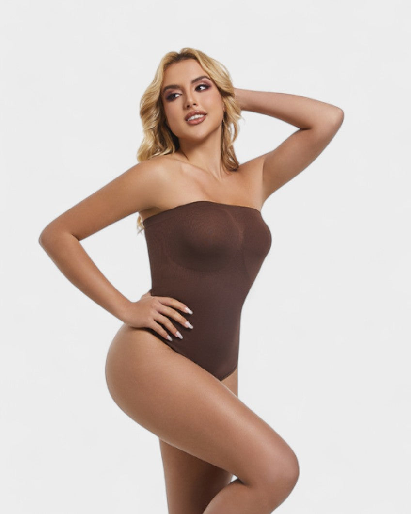 Strapless Thong Bodysuit